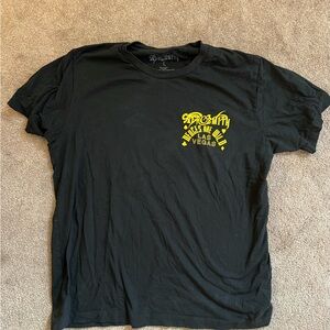 Aerosmith Tour Shirt with Yellow Print original from show